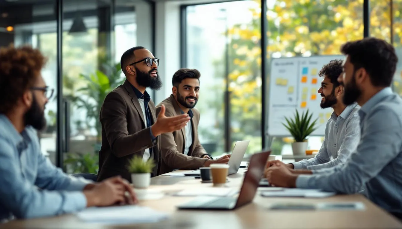 Brainstack team collaborating on software engineering projects