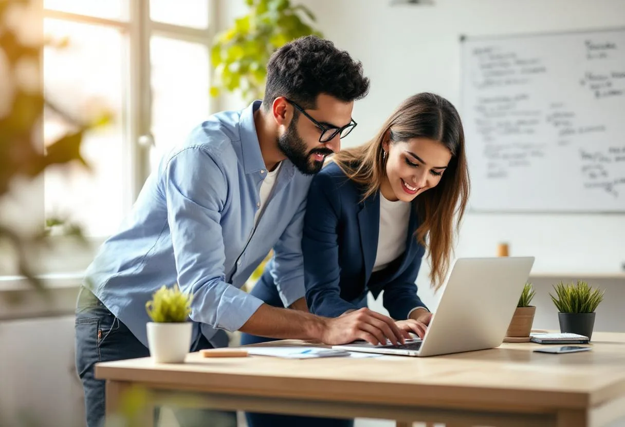 Software development and technology consulting workspace